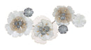 Pannello Flowery 116,5x8x58 cm in Ferro
