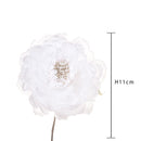 Set 12 Pick Peonia Ø11 cm Bianco