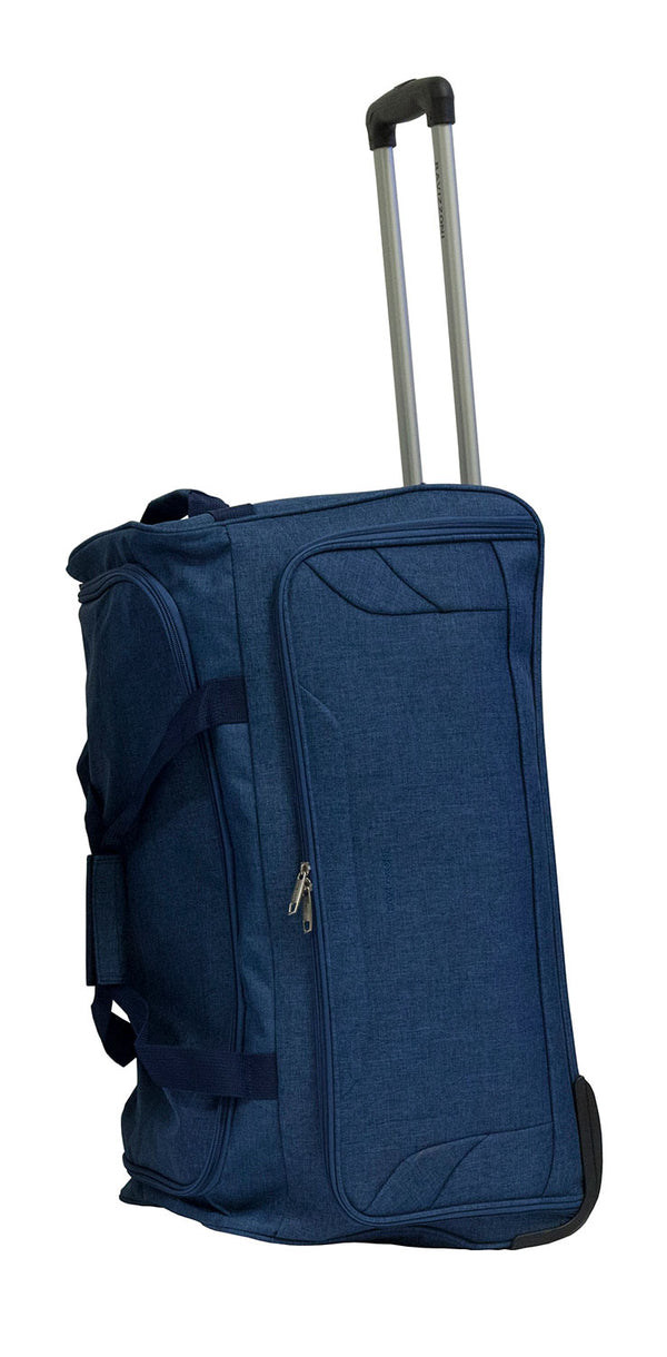 Borsone Trolley Medio Ultraleggero con Ruote in Poliestere Ravizzoni Bacco Blu online