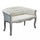 Divano Coleman 107x61x70 h cm in Tessuto Beige