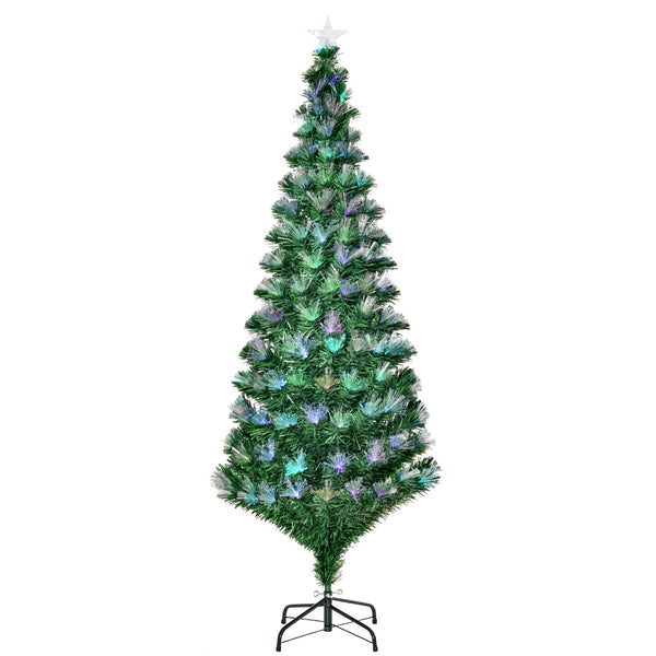 prezzo Albero di Natale Artificiale 180 cm in Fibra Ottica Foltissimo 230 LED