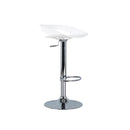 Sgabello Bar 40x40xH69/91 cm in Polipropilene Glen Bianco