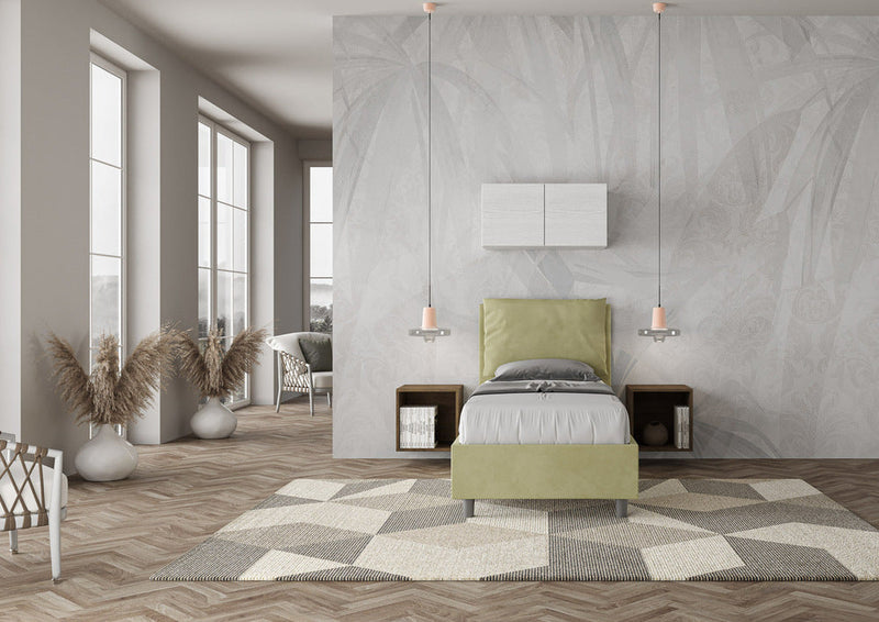 Letto Singolo Antea Tè Verde Varie Misure