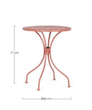 Tavolo da Giardino Ø60x71h cm Lizette Bitter