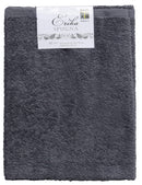 Set Spugna Asciugamani Ospite + Salvietta Grigio Scuro