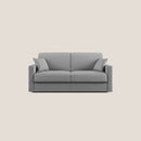 Divano Letto 2 Posti 166x92x96 cm in Tessuto Grigio