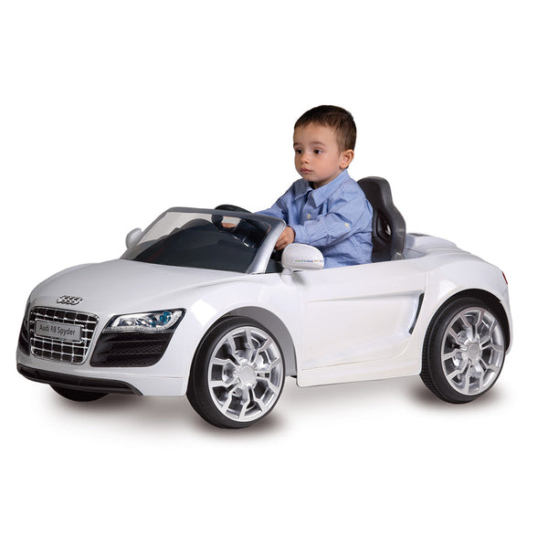 online Macchina Elettrica per Bambini 6V con Licenza Audi R8 Bianco