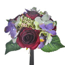 Set 3 Bouquet Artificiali con Rose H 31 cm