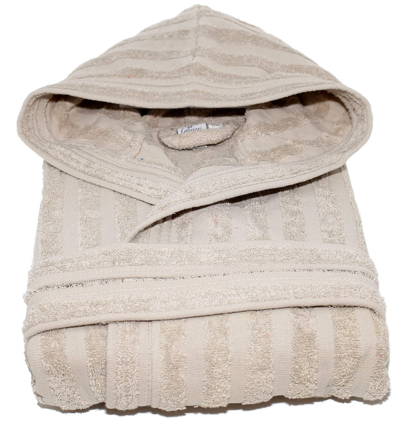 Accappatoio in Spugna 100% Cotone Sally Lines Fango