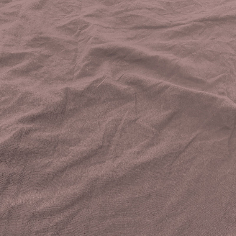 Lenzuola Sotto Linea Water Washed Rosa Antico 