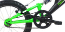 Bicicletta per Bambino 16" 2 Freni Vbrake  Full Suspension Nera