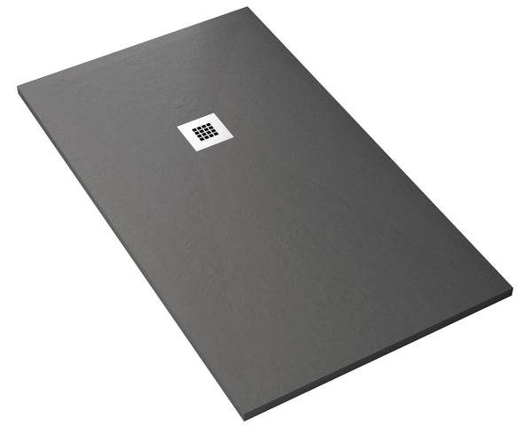 acquista Piatto Doccia in Pietra Bonussi Everest Antracite Varie Misure