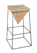 Sgabello Bar Prismy H70 in Legno