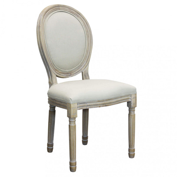 Sedia Constance 48x46x96 h cm in Tessuto Beige online