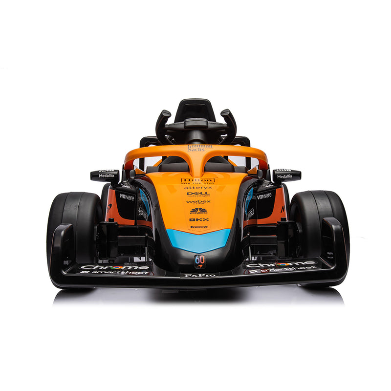 Macchina Elettrica per Bambini Licenza Ufficiale Mc Laren F-1 10,8V Arancione      