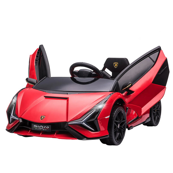 acquista Macchina Elettrica per Bambini 12V con Licenza Lamborghini Sian FKP 37 Rossa