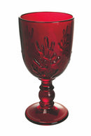 Set 6 Calici in Vetro 340 ml Villa d'Este Home Tivoli Coral Sunset