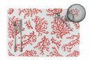 Set 6 Tovagliette 45x30 cm in Plastica Villa d'Este Home Tivoli Coral Vari Colori
