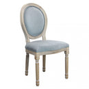 Sedia Constance 48x46x96 h cm in Velluto Grigio