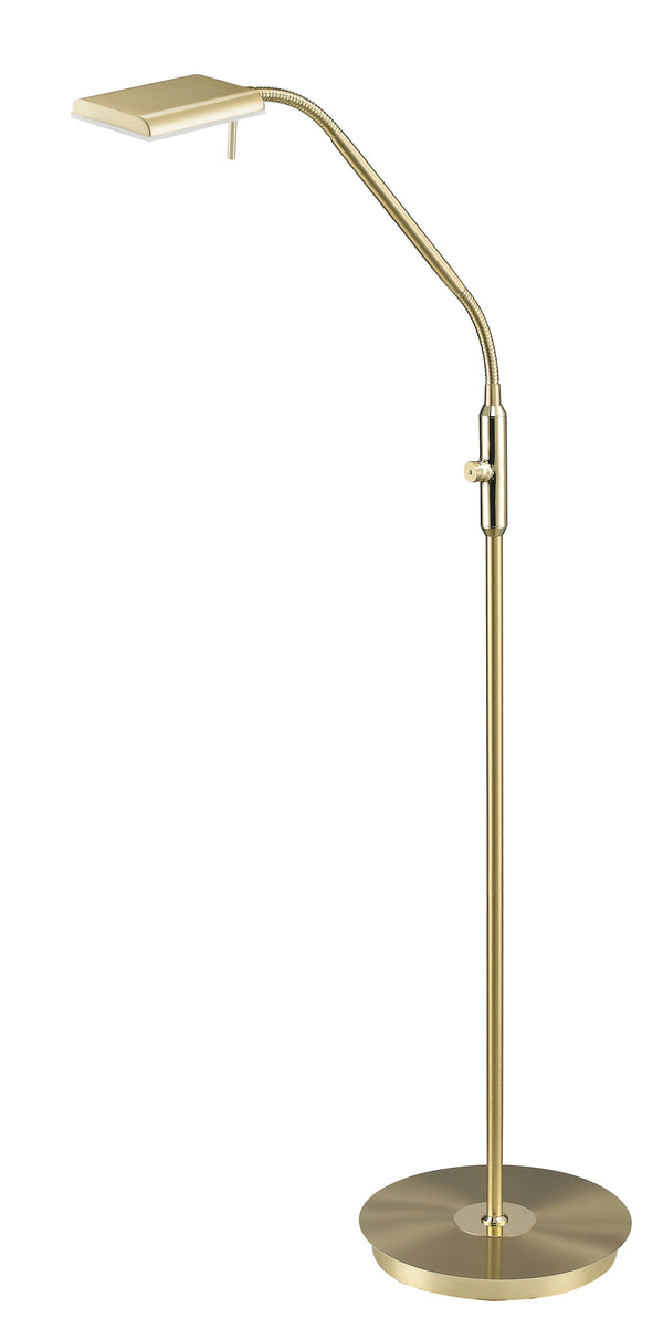 Piantana da Interno a LED in Metallo Ottone Satinato online