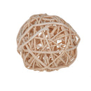 Set 48 Sfere Intrecciata di Rattan Colorate Larghezza 8 cm