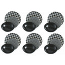 Servizio Piatti 18 Pezzi in Porcellana e Gres Villa d'Este Pied De Poule