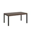  Tavolo Allungabile 140-400x90x77 cm Everyday Premium Noce Gambe Antracite