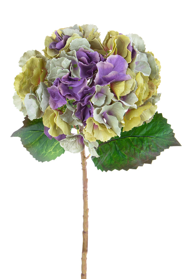 Set 2 Ortensia Artificiale Altezza 54 cm Verde acquista