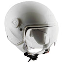 Casco Demi-Jet per Bambini Visiera Sagomata CGM Magic Smile 205S Bianco Varie Misure