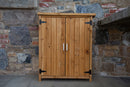 Armadio Porta Attrezzi da Giardino 70x89x35 cm in Legno