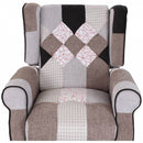 Poltrona Relax Reclinabile in Tessuto Elegant