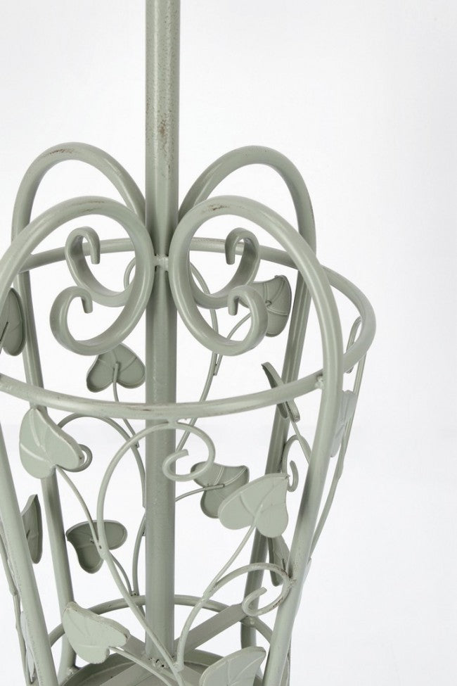 Appendiabiti Ø 28x184 cm Harriet in Acciaio Salvia