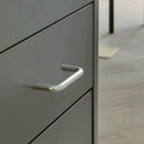 Maniglie per Mobile 8 mm Interasse 128 mm Acciaio Cromo 20 Pezzi Emuca