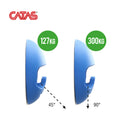 Appendiabiti da Parete Napier Imballo 1 Pezzo Plastica Blu Tecnoplastica Emuca