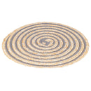 Set 4 Tovagliette Ø38 cm  in Paglia e Carta VdE Tivoli 1996 Spiral
