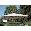 Ombrellone da Giardino Decentrato 3x3m in Alluminio Montana Nero