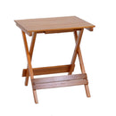 Tavolo Rettangolare Pieghevole da Giardino in Alluminio 120x70xH71cm