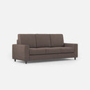 Divano 3 Posti 208x85x85 cm Sakar in Tessuto Talpa