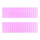 Set 2 Divisori Organizer 130x435mm Componibili per Cassetti in Plastica Verde