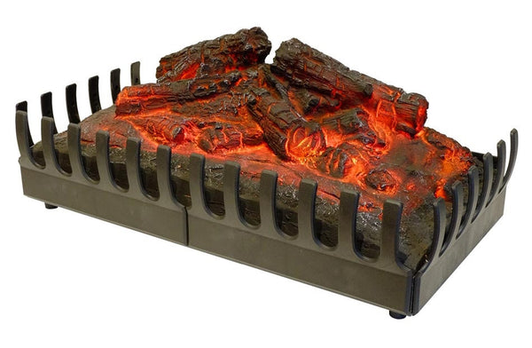 Braciere Effetto Fuoco per Camini 46x23x22cm 45W CheminArte sconto