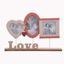 Portafoto da Tavolo con Cuori x 3 H 40 cm
