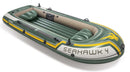 Gommone Tender Gonfiabile 351x145 cm Intex Seahawk 4 con Remi e Pompa