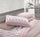 Set Lenzuola in Cotone Sopra Sotto e Federe Cober Fioretto Rosa Varie Misure