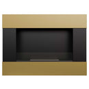 Camino a Bioetanolo da Parete 90x65,2 cm Flig Boston Oro