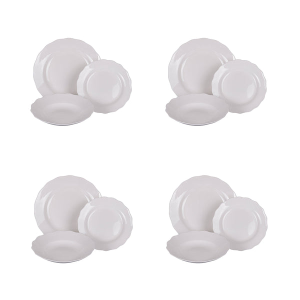 acquista Servizio Piatti 12 Pezzi in New Bone China VdE Tivoli 1996 Versailles