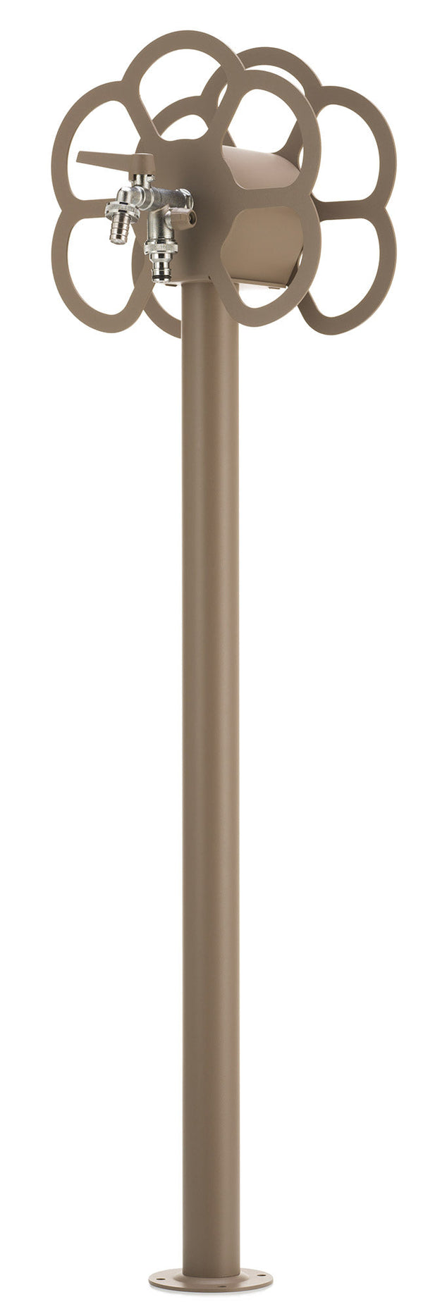 prezzo Fontana da Giardino con Rubinetto e Portatubo Integrato Belfer 42/SRF Tortora