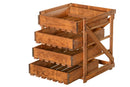 Cassettiera per Orto 50x54x60 cm in Legno