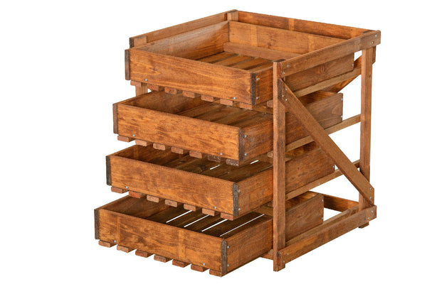 sconto Cassettiera per Orto 50x54x60 cm in Legno