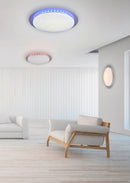 Plafoniera da Interno a LED in Plastica Bianco