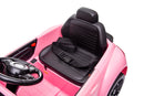 Macchina Elettrica per Bambini 12V con Licenza Volkswagen Maggiolino Beetle Small Rosa